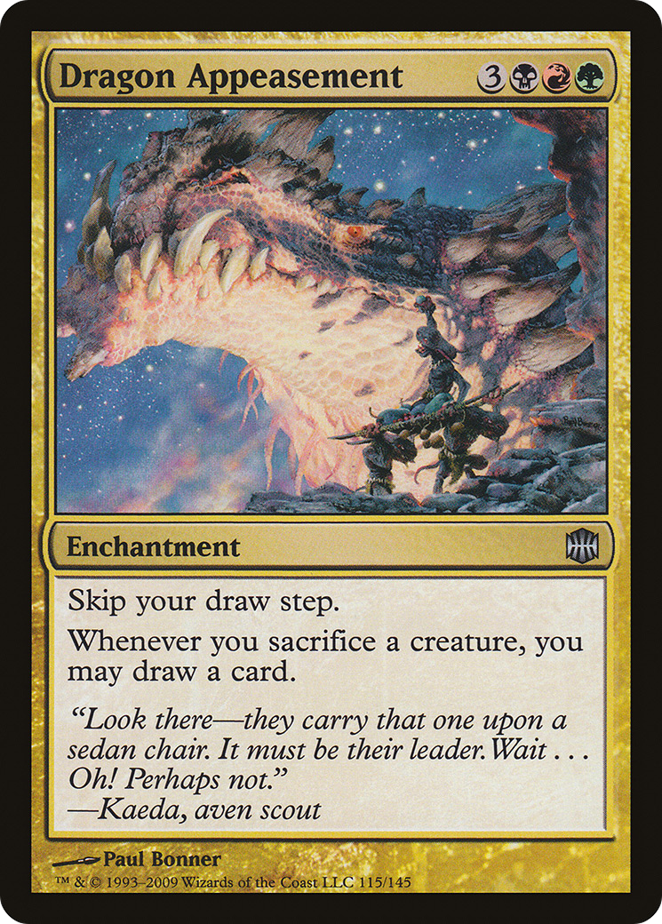 Dragon Appeasement (ARB-115) (Foil)