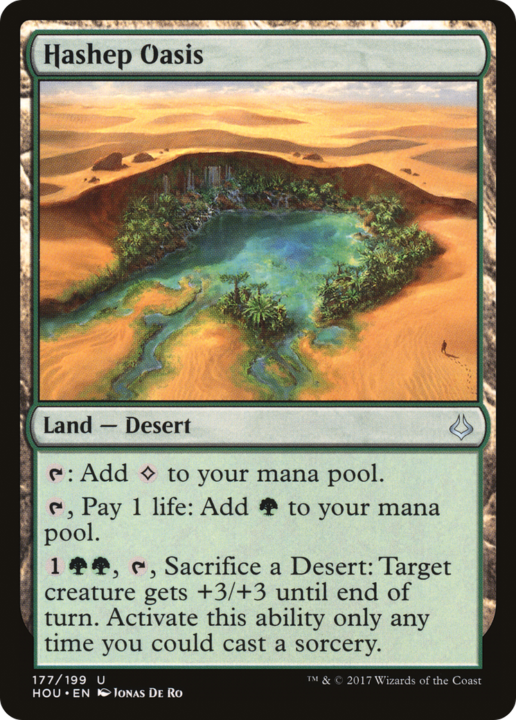 Hashep Oasis (HOU-177) (Foil)