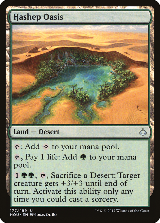 Hashep Oasis (HOU-177) (Foil)