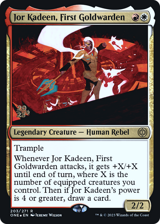 Jor Kadeen, First Goldwarden (PRE-203S) (Foil)
