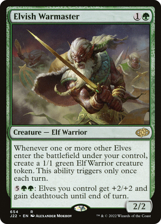 Elvish Warmaster (J22-654)