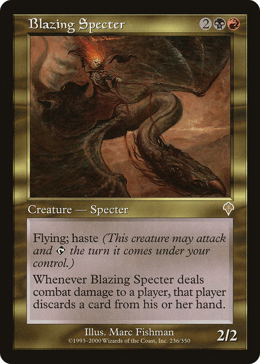 Blazing Specter (INV-236) (Foil)