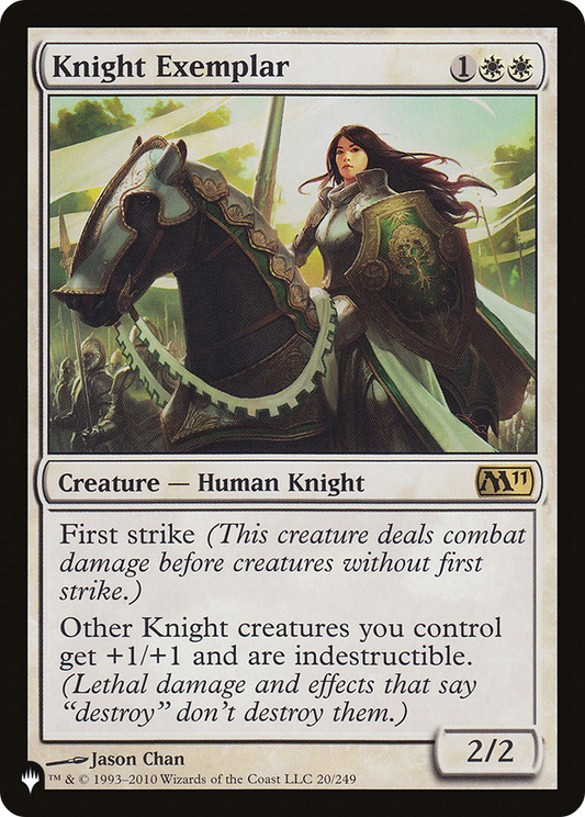 Knight Exemplar (LIST-M11-20)