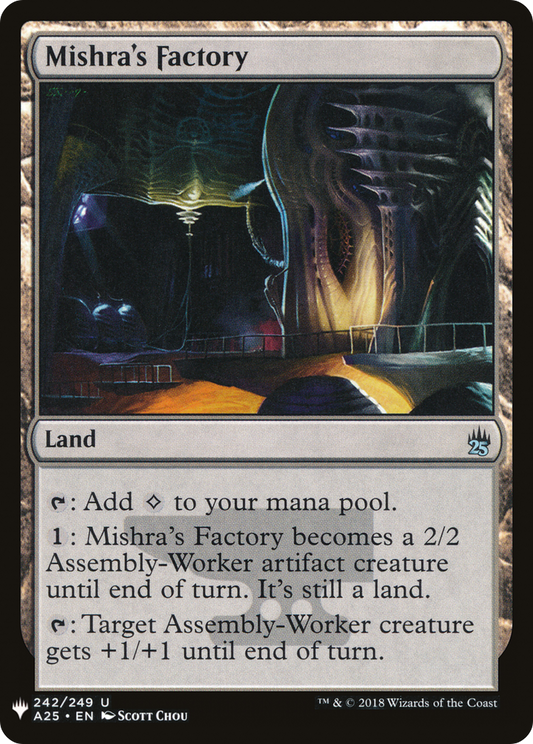 Mishra's Factory (LIST-A25-242)