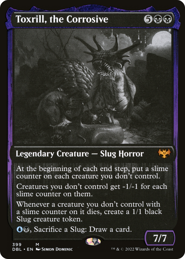 Toxrill, the Corrosive (DBL-399) (Foil)