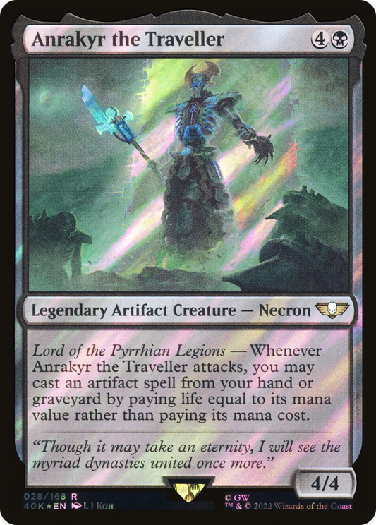 Anrakyr the Traveller (40K-28★) (Surge Foil)