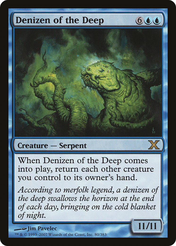 Denizen of the Deep (10E-080) (Foil)
