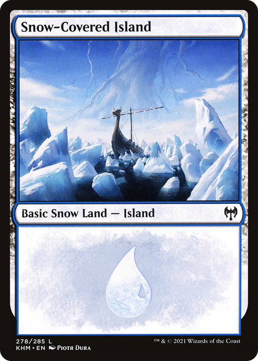 Snow-Covered Island (KHM-278) (Foil)