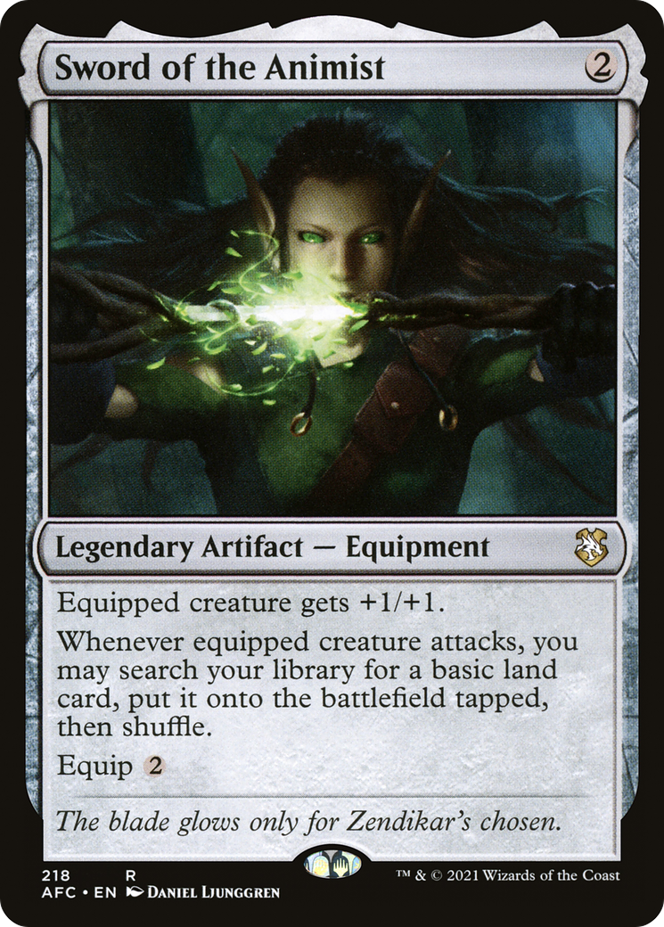 Sword of the Animist (AFC-218)