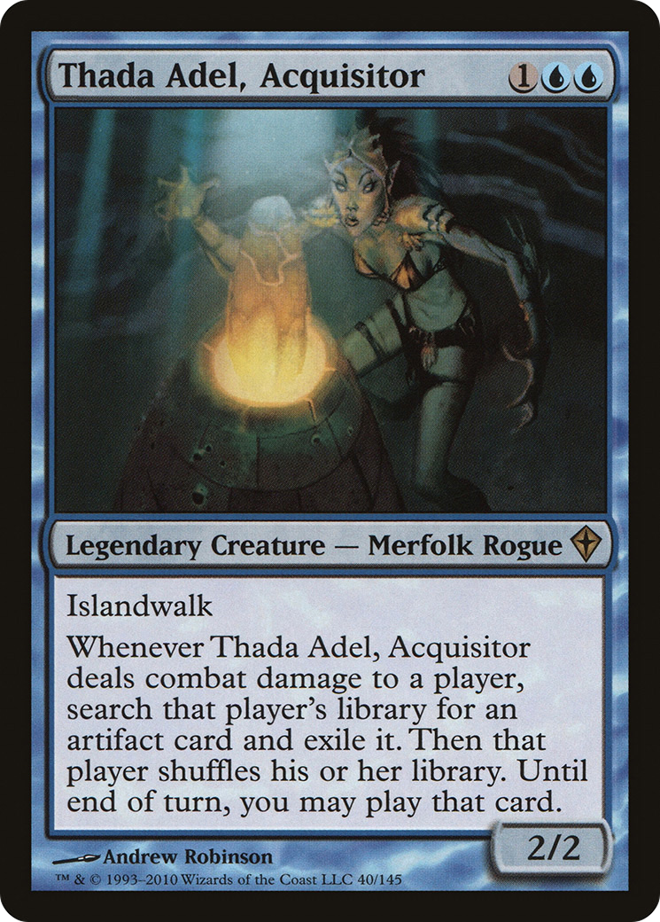 Thada Adel, Acquisitor (WWK-040) (Foil)