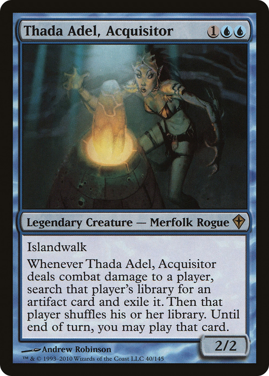 Thada Adel, Acquisitor (WWK-040) (Foil)
