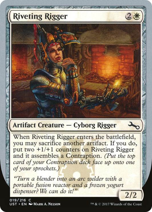 Riveting Rigger (UST-019) (Foil)