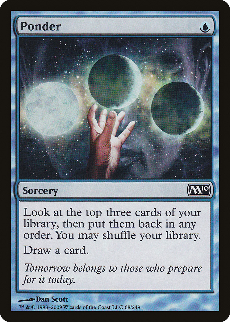 Ponder (M10-068) (Foil)