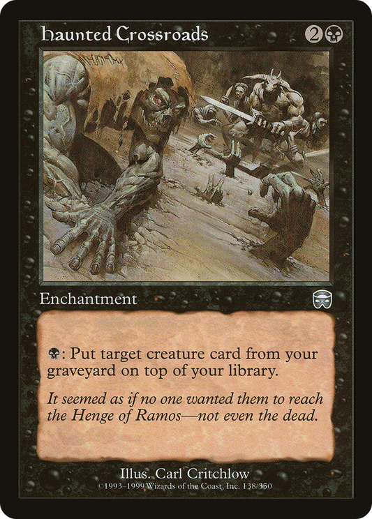 Haunted Crossroads (MMQ-138) (Foil)