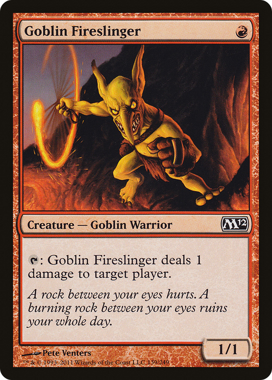 Goblin Fireslinger (M12-139) (Foil)