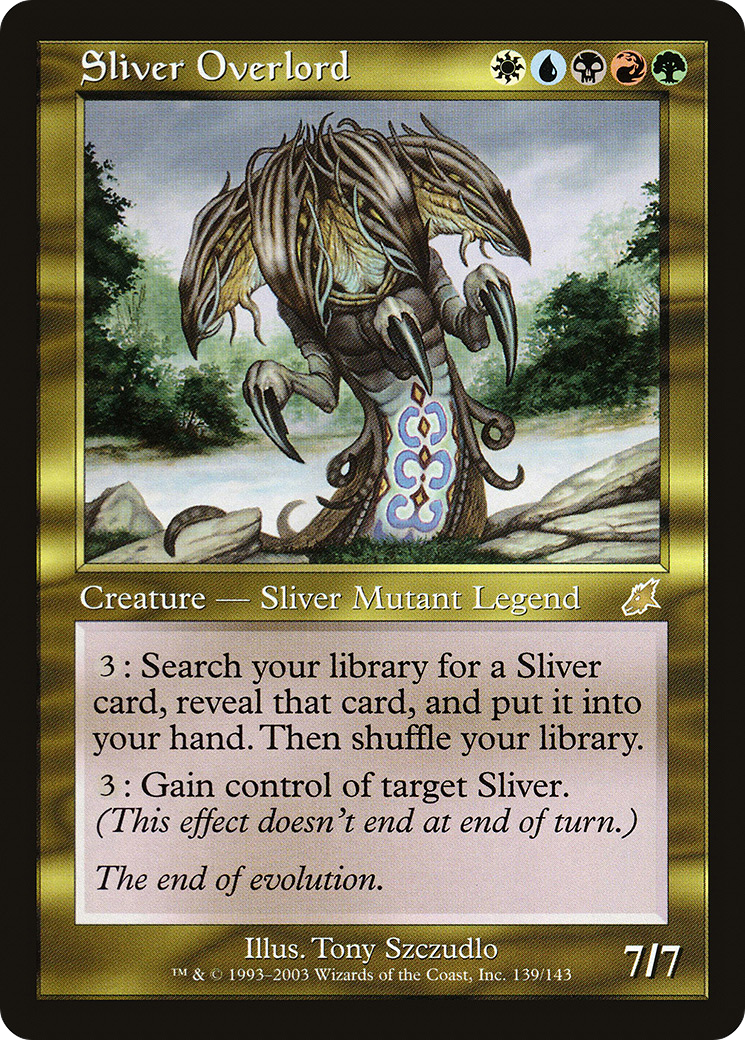 Sliver Overlord (SCG-139) (Foil)