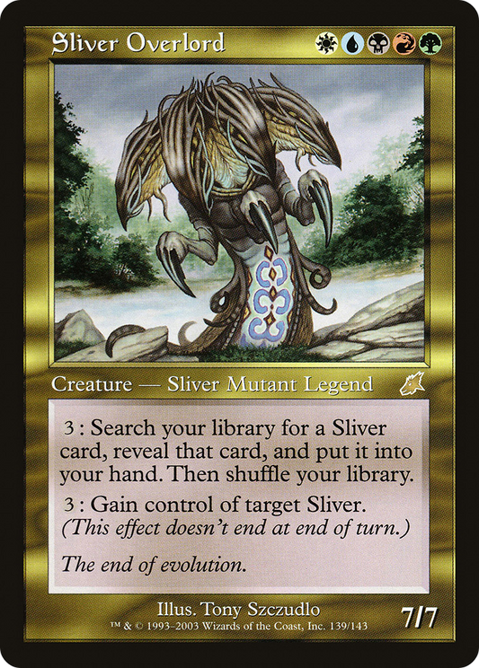 Sliver Overlord (SCG-139) (Foil)