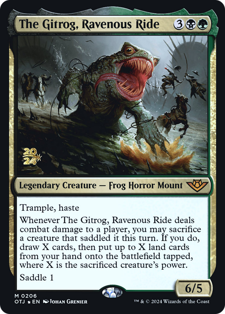 The Gitrog, Ravenous Ride (PRE-206S) (Foil)