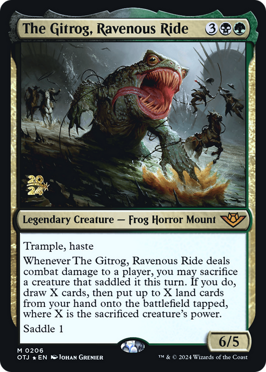 The Gitrog, Ravenous Ride (PRE-206S) (Foil)