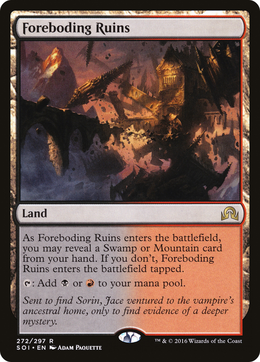 Foreboding Ruins (SOI-272) (Foil)