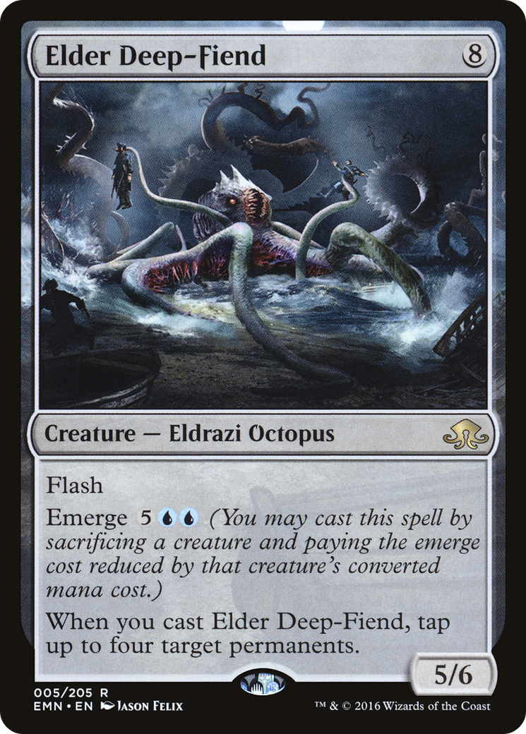 Elder Deep-Fiend (EMN-005) (Foil)