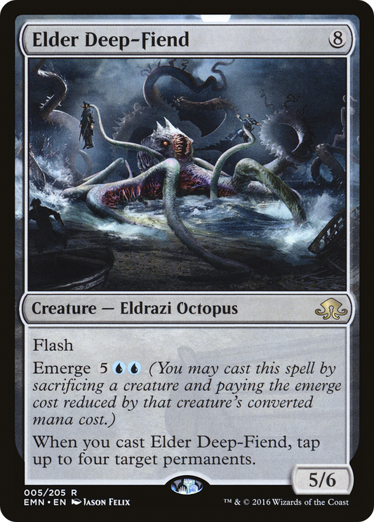 Elder Deep-Fiend (EMN-005) (Foil)