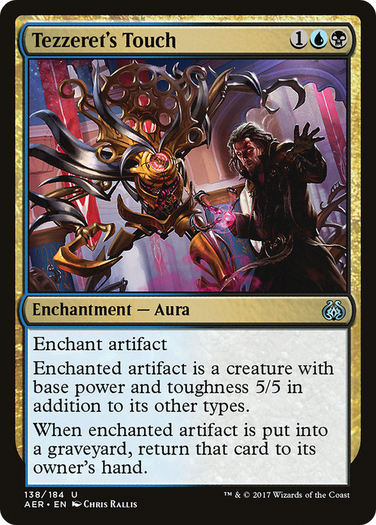 Tezzeret's Touch (AER-138) (Foil)