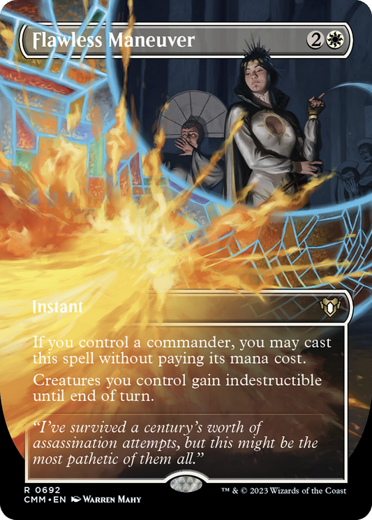 Flawless Maneuver (CMM-692) (Borderless) (Foil)