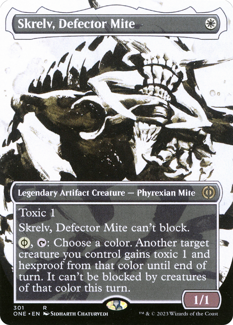 Skrelv, Defector Mite (ONE-301) (Showcase) (Borderless) (Foil)