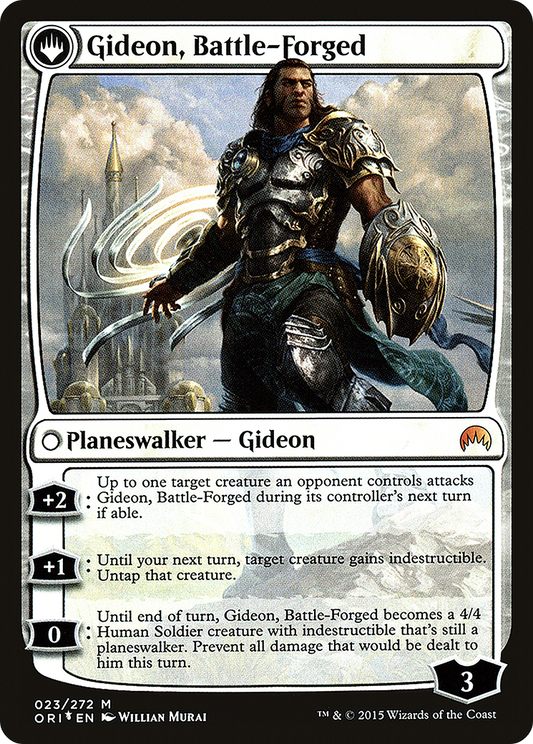 Kytheon, Hero of Akros // Gideon, Battle-Forged (PRE-23S) (Foil)