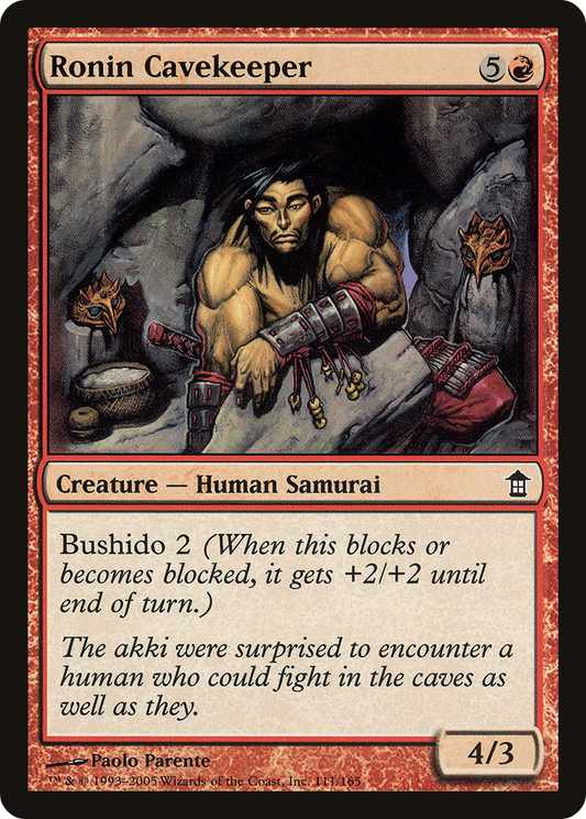 Ronin Cavekeeper (SOK-111) (Foil)