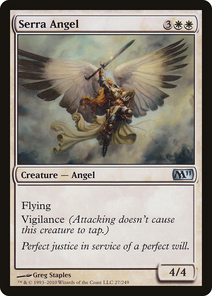 Serra Angel (M11-027) (Foil)