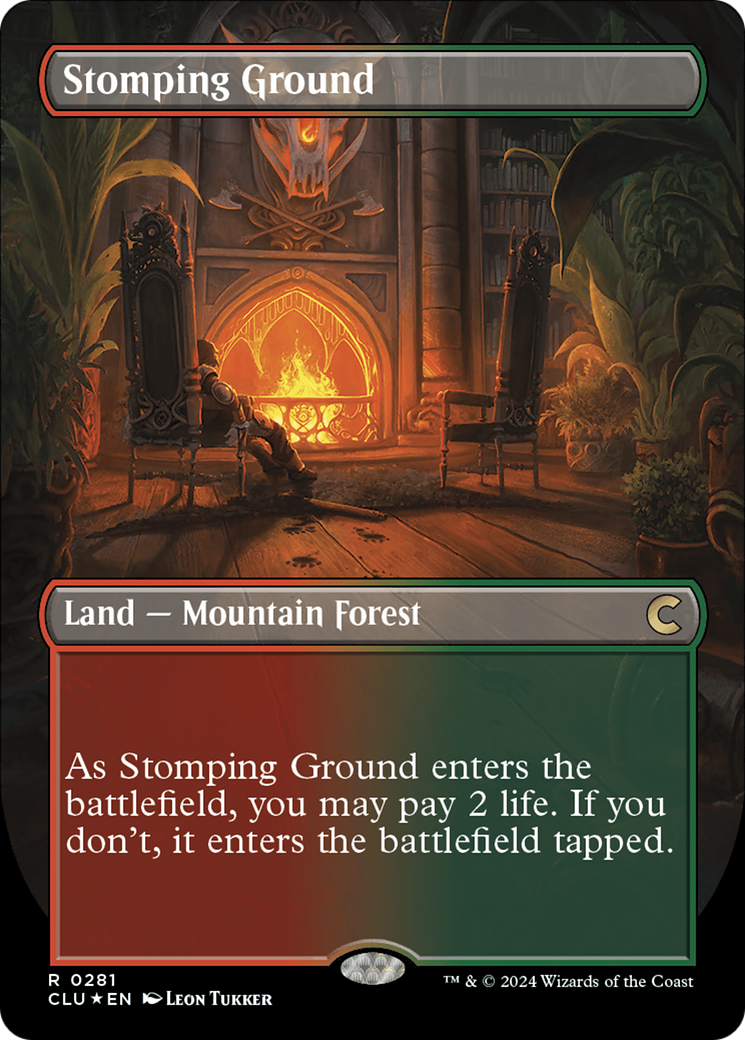 Stomping Ground (CLU-281) (Borderless) (Foil)