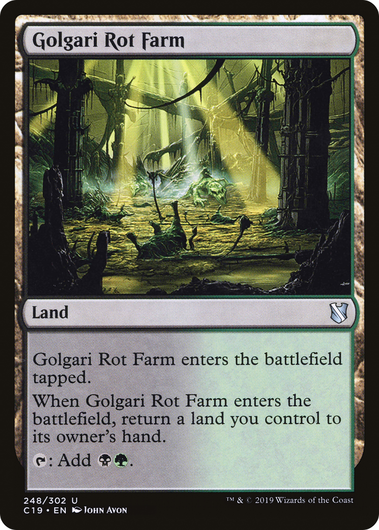Golgari Rot Farm (C19-248)