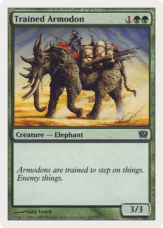Trained Armodon (9ED-274)