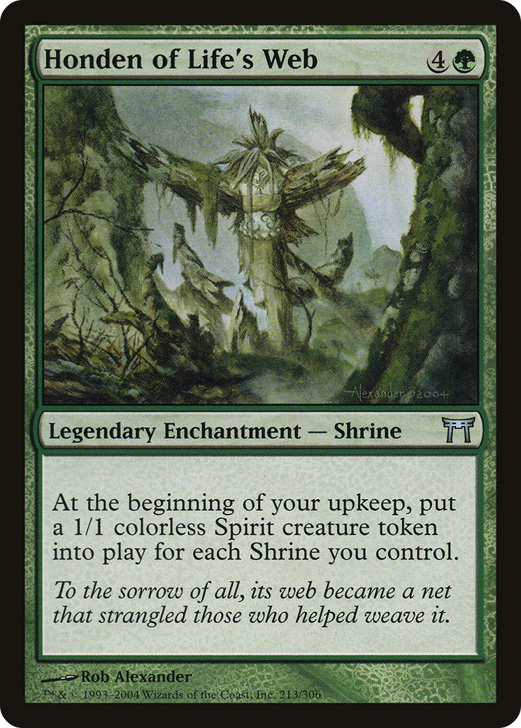 Honden of Life's Web (CHK-213) (Foil)