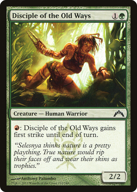 Disciple of the Old Ways (GTC-118)