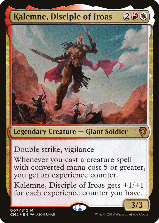 Kalemne, Disciple of Iroas (CM2-007) (Foil)