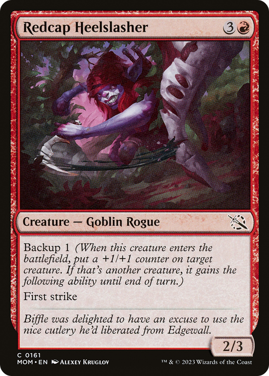 Redcap Heelslasher (MOM-161)