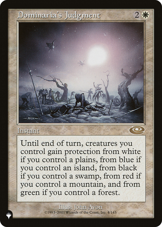 Dominaria's Judgment (LIST-PLS-4)