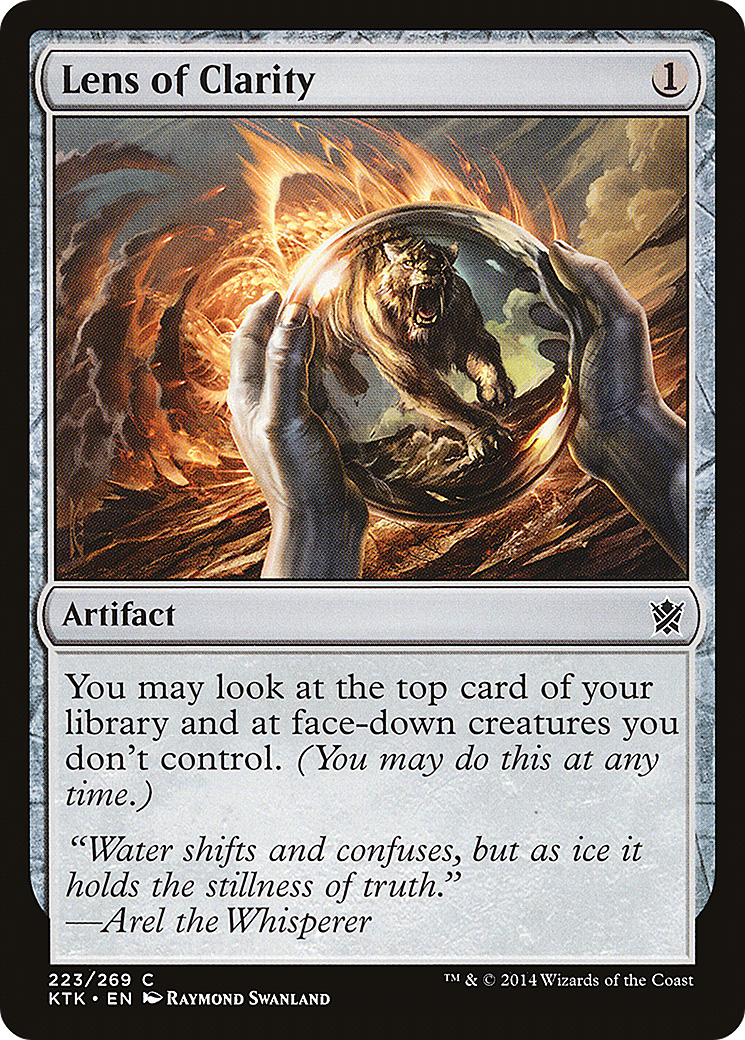 Lens of Clarity (KTK-223) (Foil)