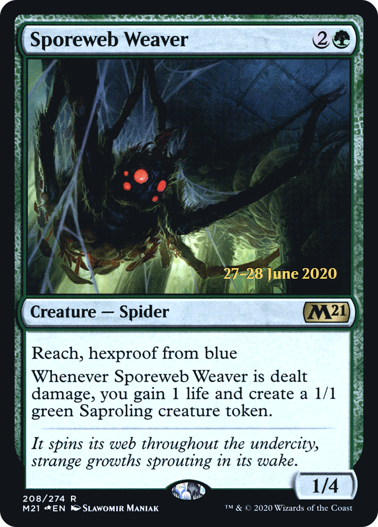 Sporeweb Weaver (PRE-208S) (Foil)