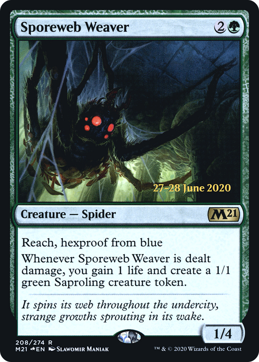 Sporeweb Weaver (PRE-208S) (Foil)