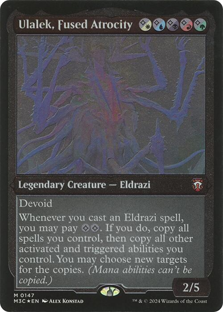 Ulalek, Fused Atrocity (M3C-147) (Display Commander) (Foil)
