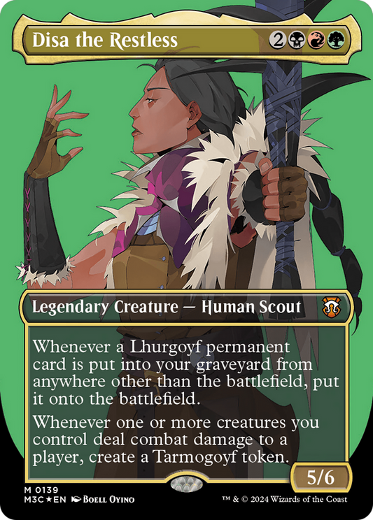 Disa the Restless (M3C-139) (Borderless) (Foil)
