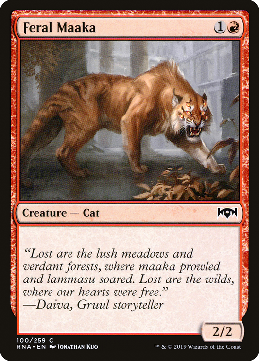 Feral Maaka (RNA-100) (Foil)