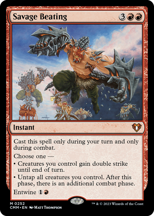 Savage Beating (CMM-252)