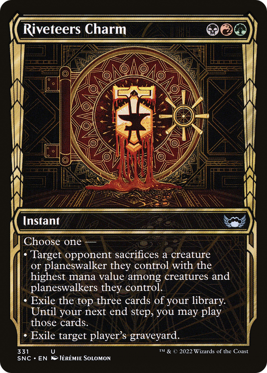 Riveteers Charm (SNC-331) (Showcase) (Foil)