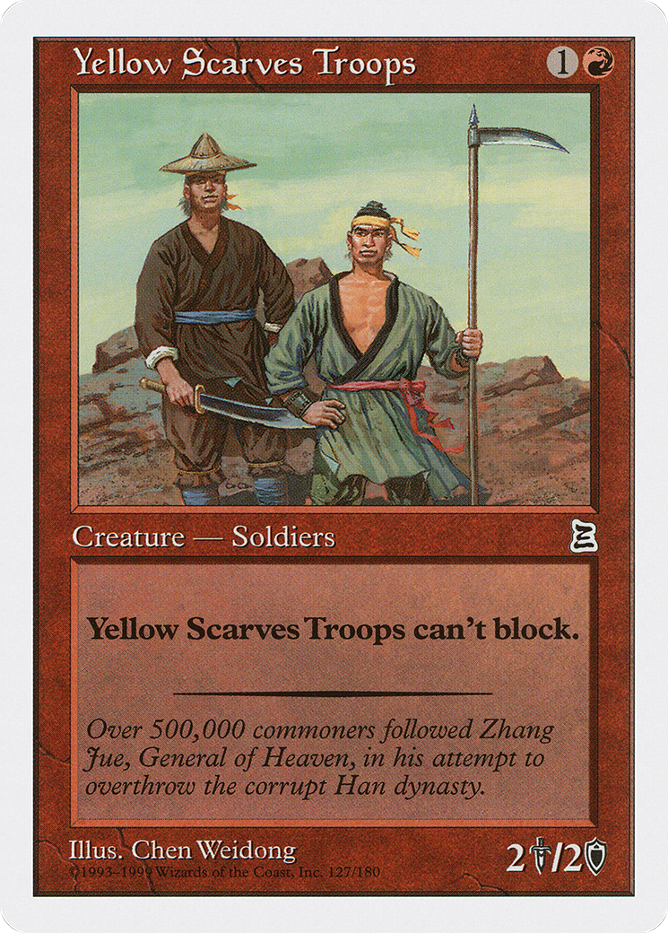 Yellow Scarves Troops (PTK-127)