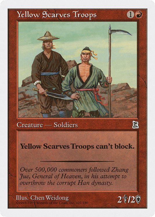 Yellow Scarves Troops (PTK-127)